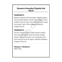 Dawson’s Everyday Chipotle Hot Sauce - Hot Sauce