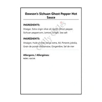 Dawson’s Sichuan Ghost Pepper Hot Sauce - Hot Sauce
