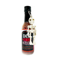 Porte-clés squelette avec sauce piquante du Jour des Morts