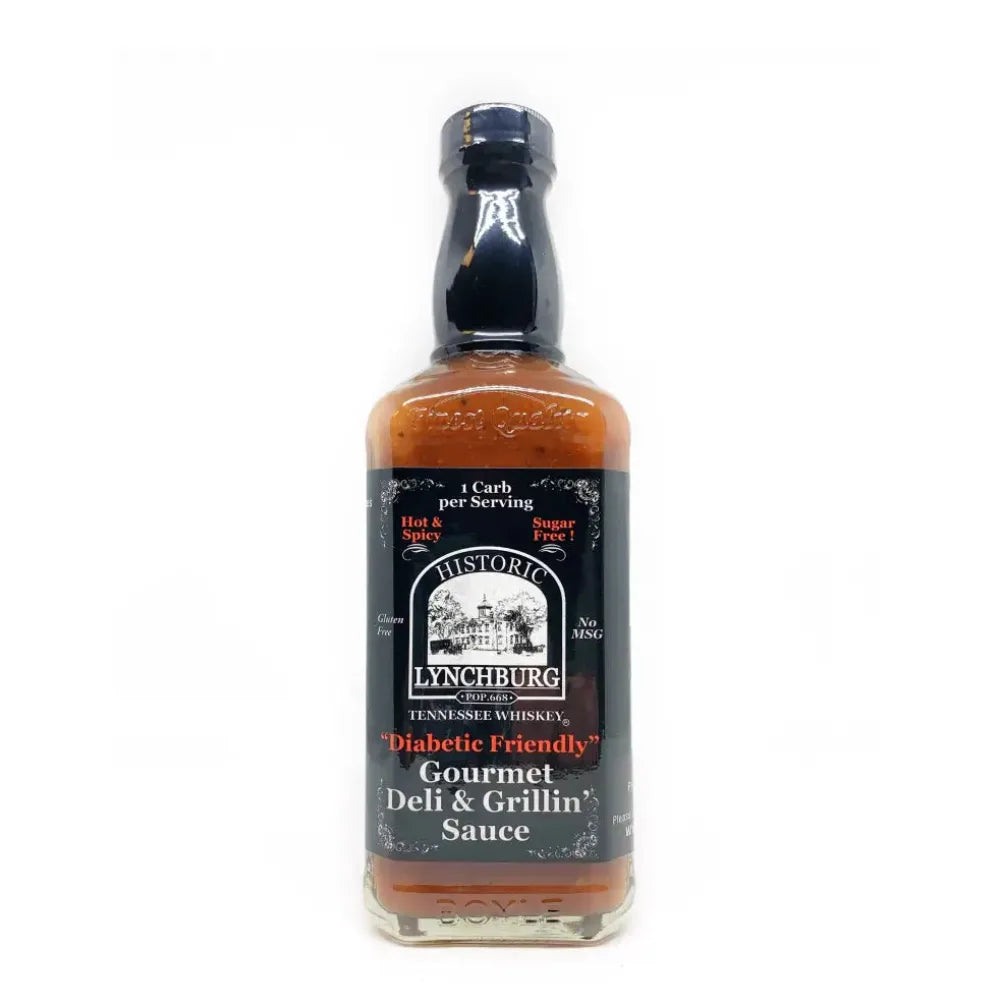 Historic Lynchburg Tennessee Whiskey "Diabetic Friendly" Hot & Spicy BBQ - Main Image