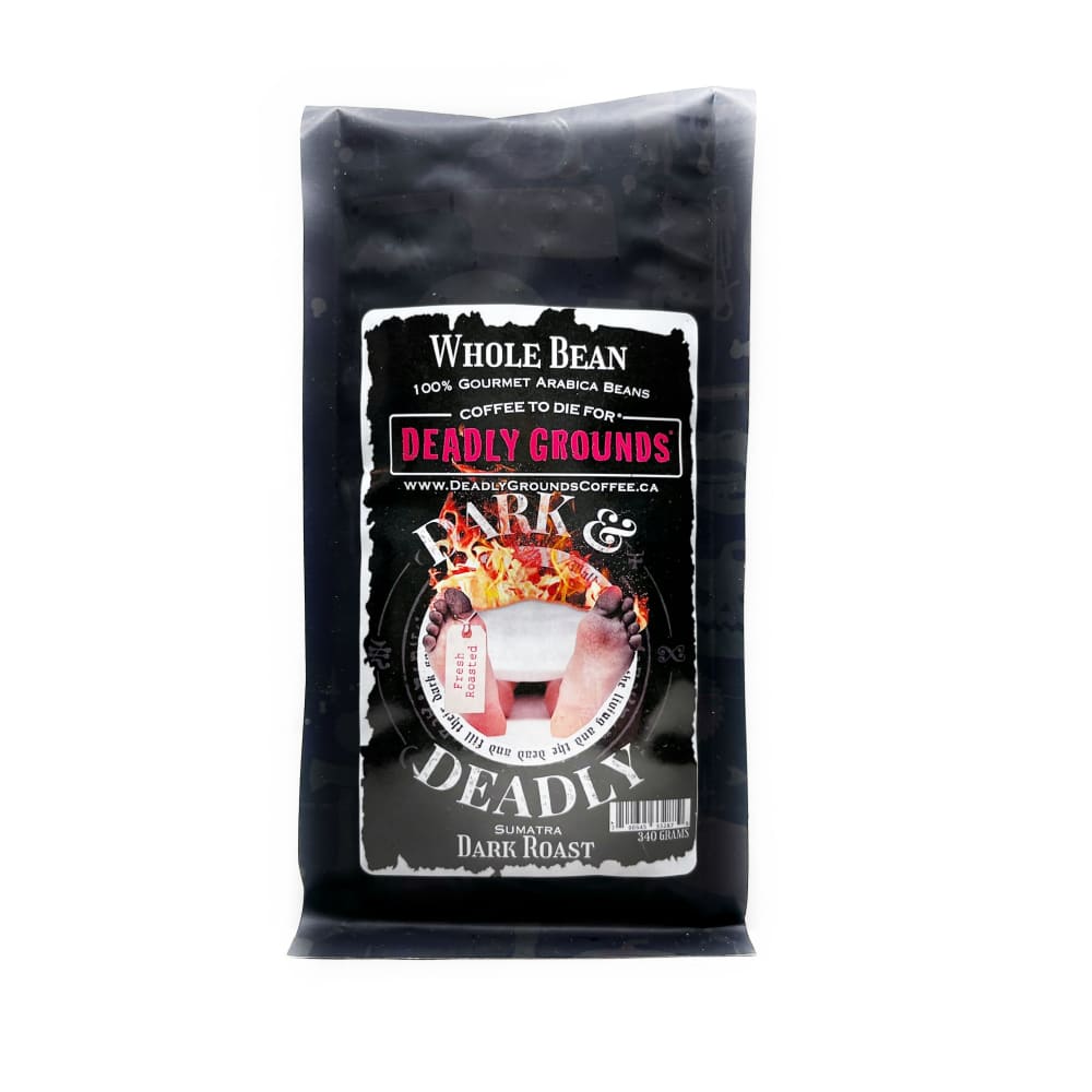 Deadly Grounds Dark & Deadly Coffee Whole Bean - Other