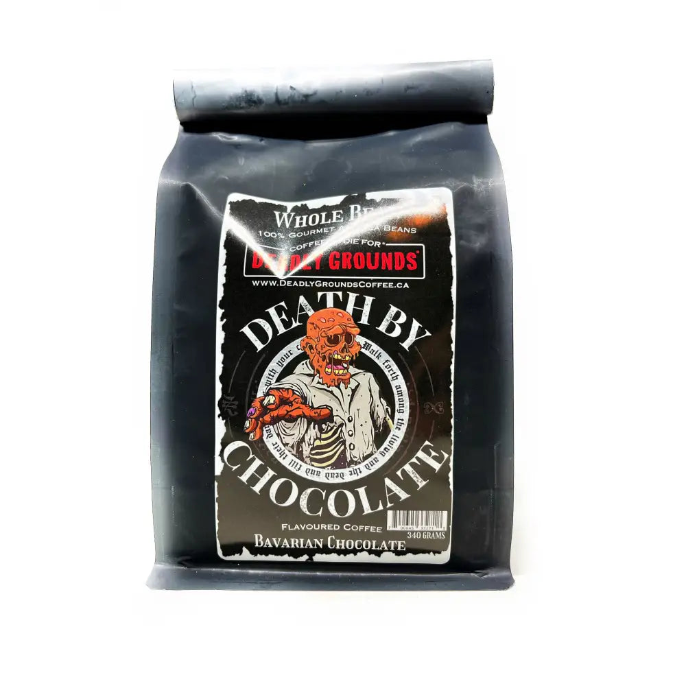 Deadly Grounds Death By Chocolate Coffee Whole Bean - Other