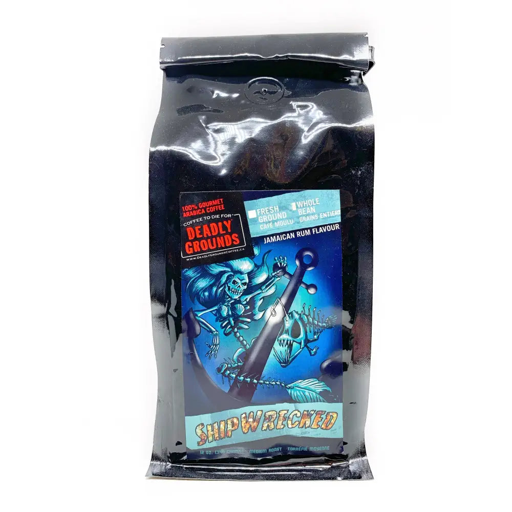 Deadly Grounds Shipwrecked Coffee Whole Bean - Other