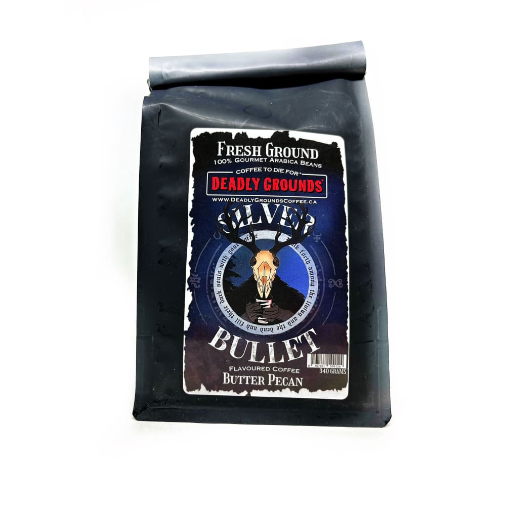 Deadly Grounds Silver Bullet Butter Pecan Coffee - Other