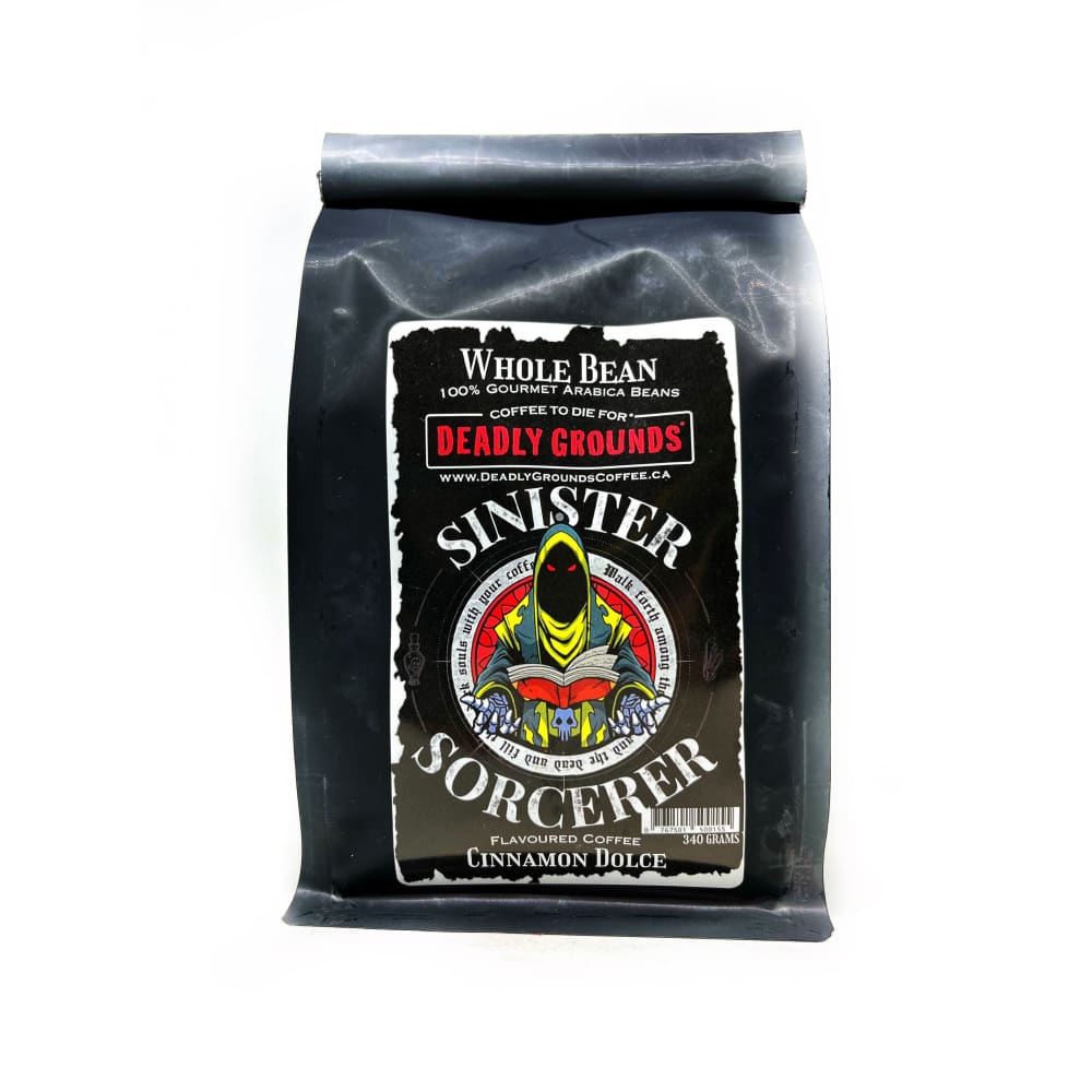 Deadly Grounds Sinister Sorcerer Cinnamon Dolce Whole Bean - Other