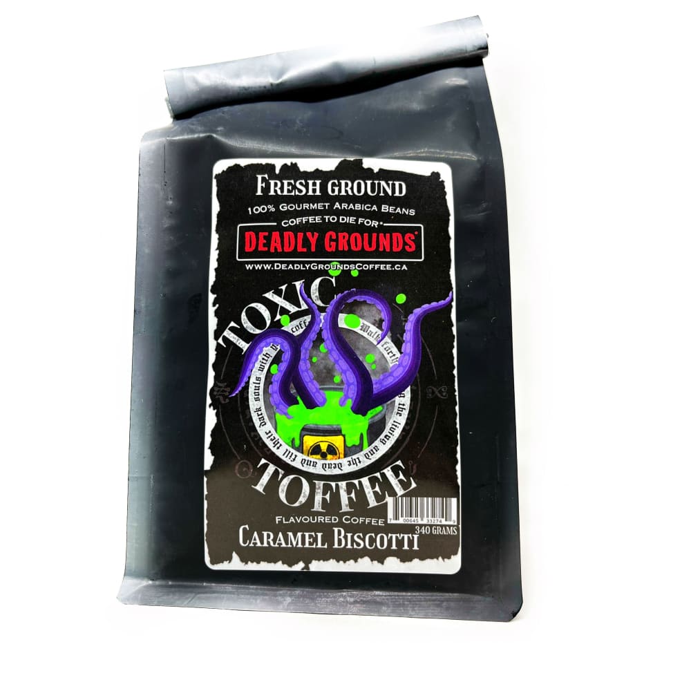 Deadly Grounds Toxic Toffee Coffee - Other