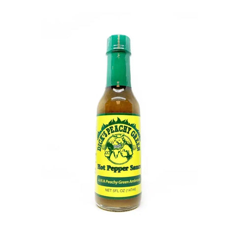 Dirty Dick’s Peachy Green Hot Sauce - Hot Sauce