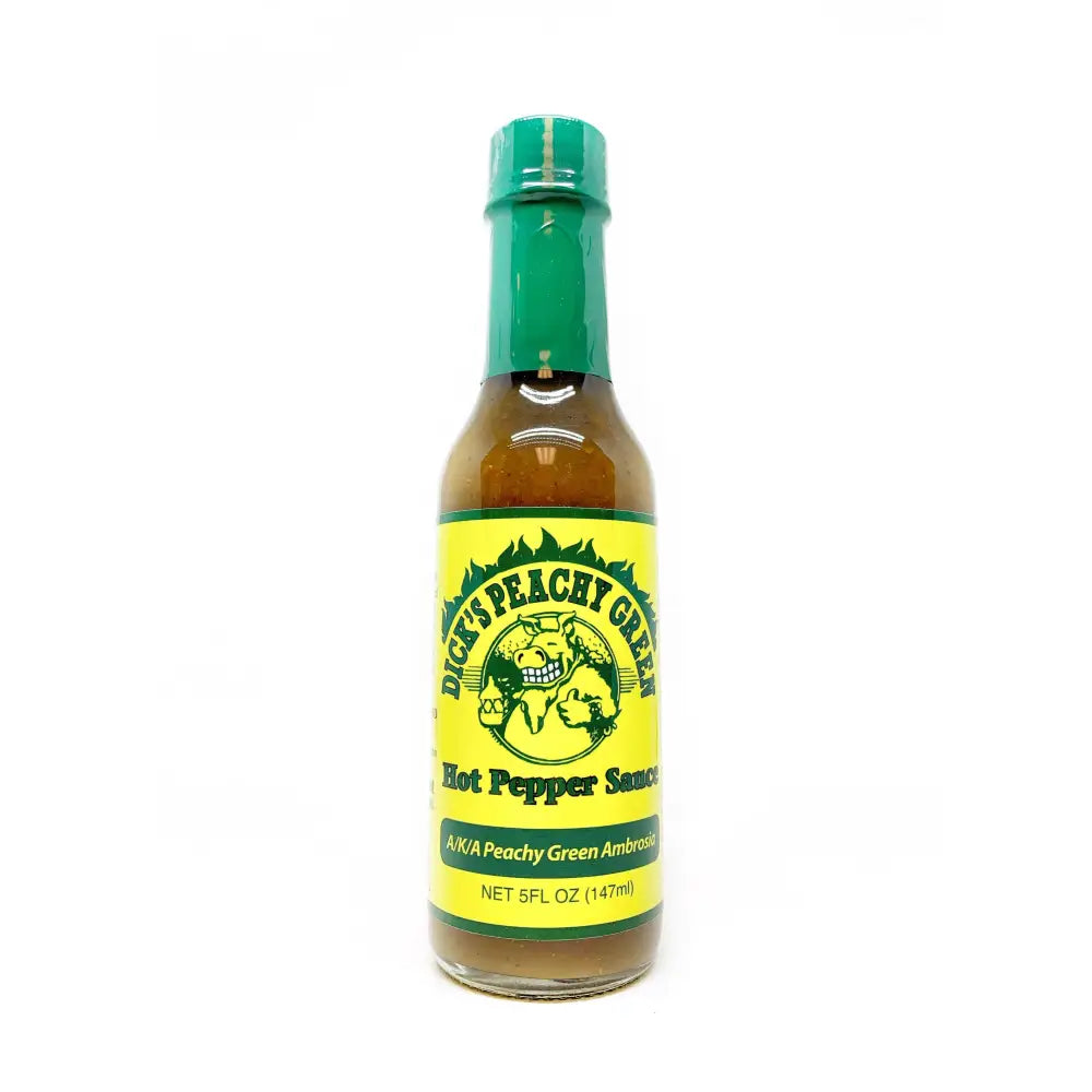 Dirty Dick’s Peachy Green Hot Sauce - Hot Sauce