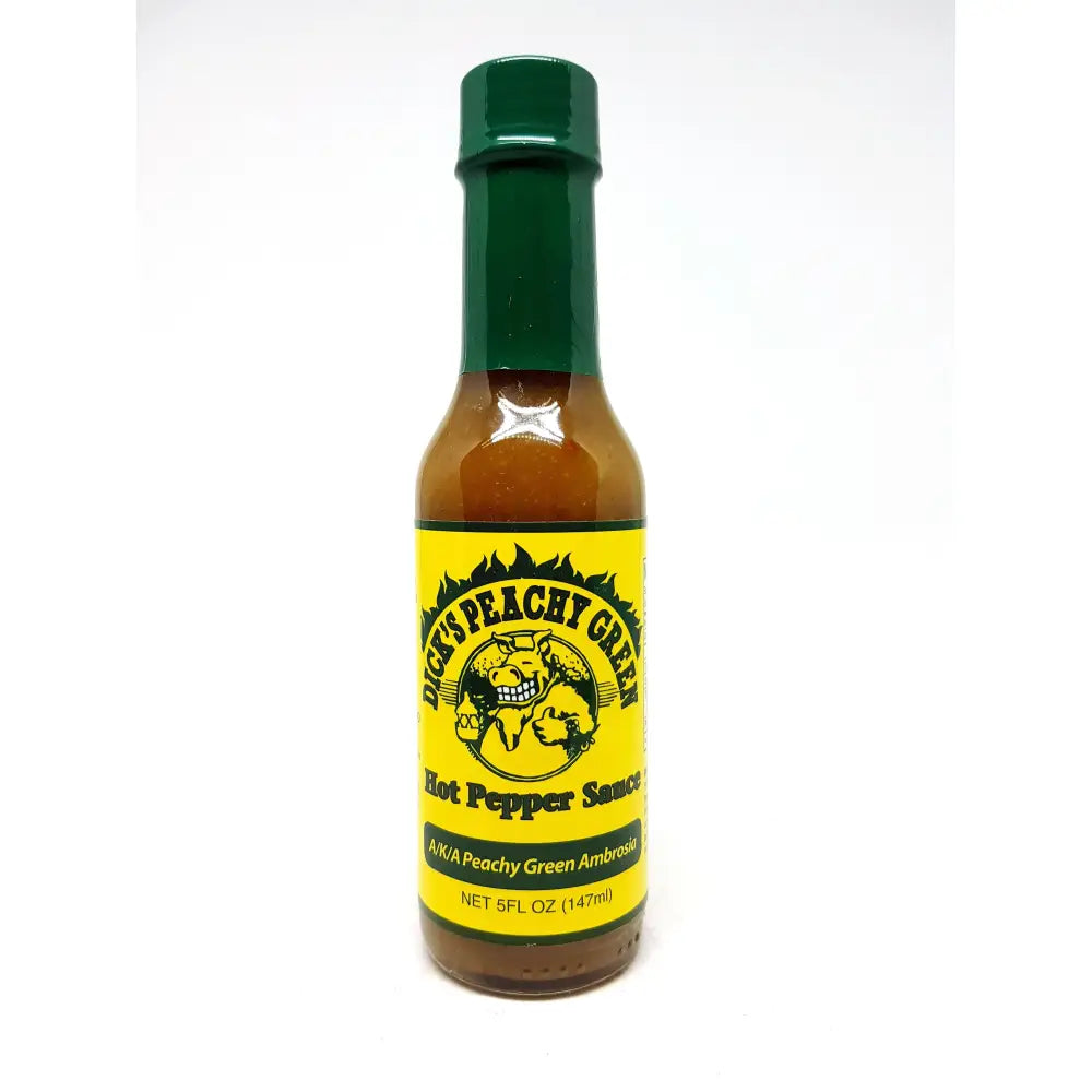 Dirty Dick’s Peachy Green Hot Sauce - Hot Sauce