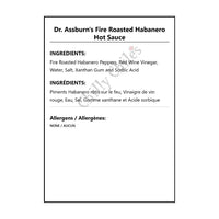 Dr. Assburn’s Fire Roasted Habanero Hot Sauce - Hot Sauce