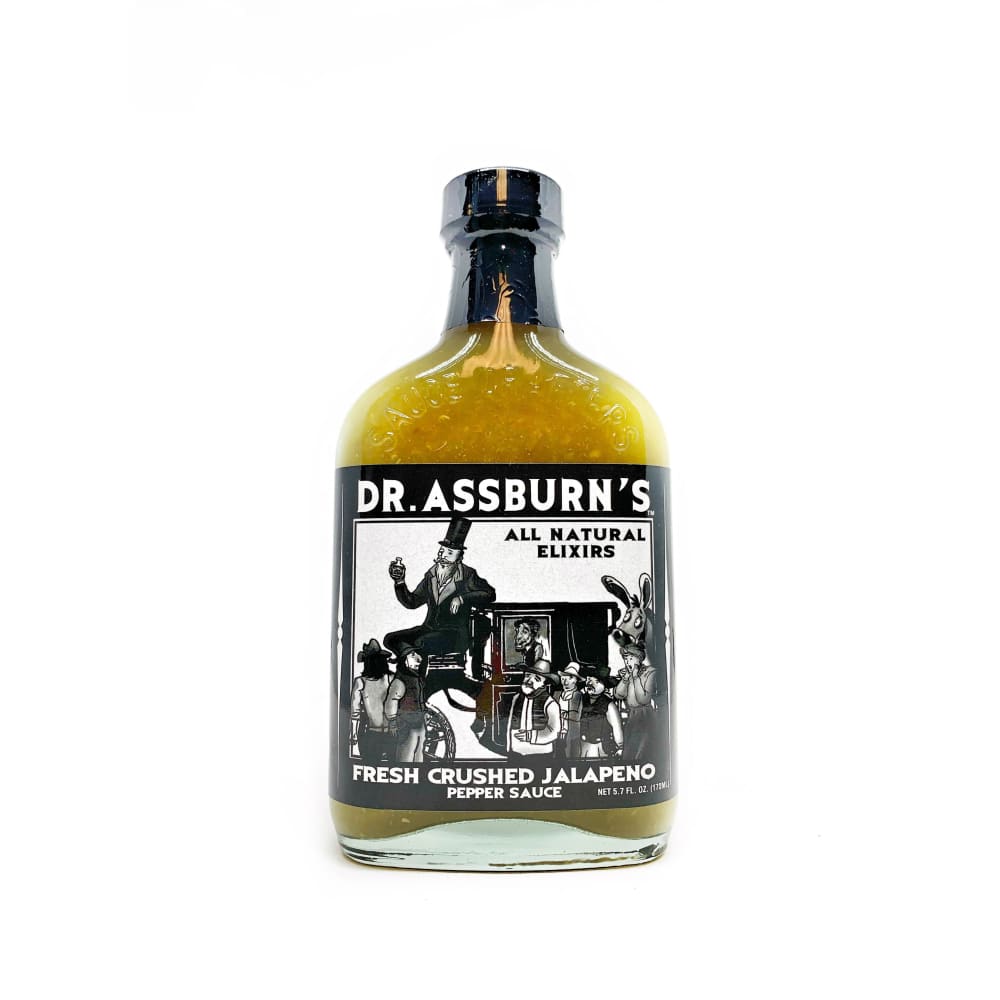 Dr. Assburn’s Fresh Crushed Jalapeno Hot Sauce