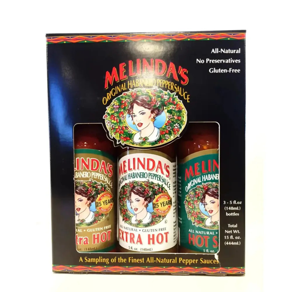 Melinda's 3 Pack Hot Sauce Gift Set - Main Image