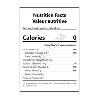 Seed Ranch Smoked Jalapeno Hot Sauce - Canadian Nutrition Facts