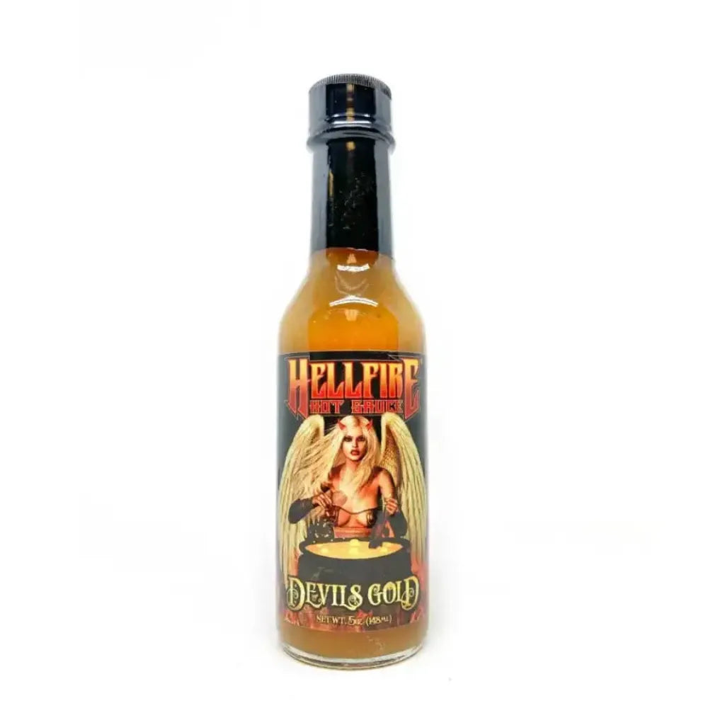 Hellfire Devils Gold Hot Sauce - Main Image