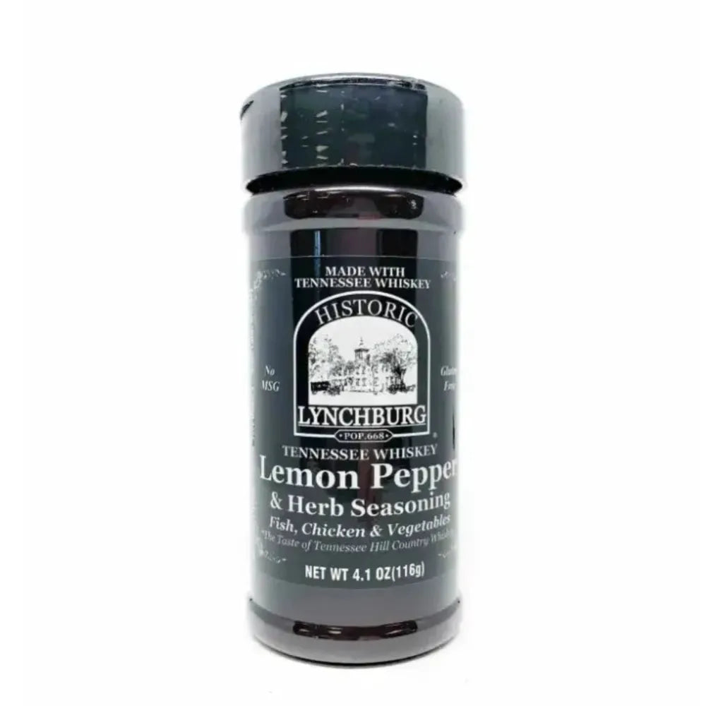 Historic Lynchburg Tennessee Whiskey Lemon Pepper & Herb Seasoning - Main Image