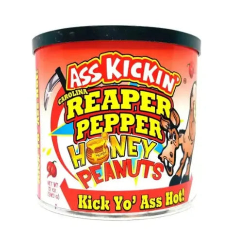 Ass Kickin' Carolina Reaper Honey Peanuts - Main Image