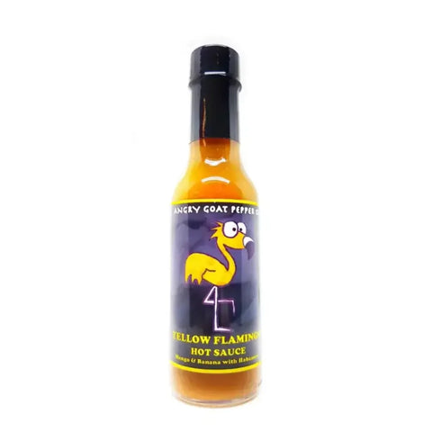 Angry Goat Yellow Flamingo Hot Sauce - Main Image