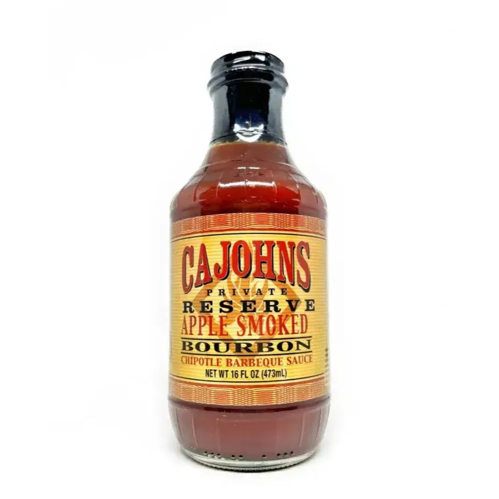 CaJohns Apple Smoked Bourbon Chipotle BBQ Sauce - Main Image