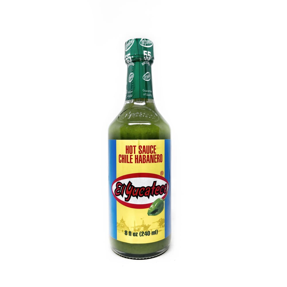 El Yucateco Green Habanero Hot Sauce 8oz - Hot Sauce
