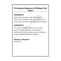 El Yucateco Habanero & Chiltepin Hot Sauce - Hot Sauce
