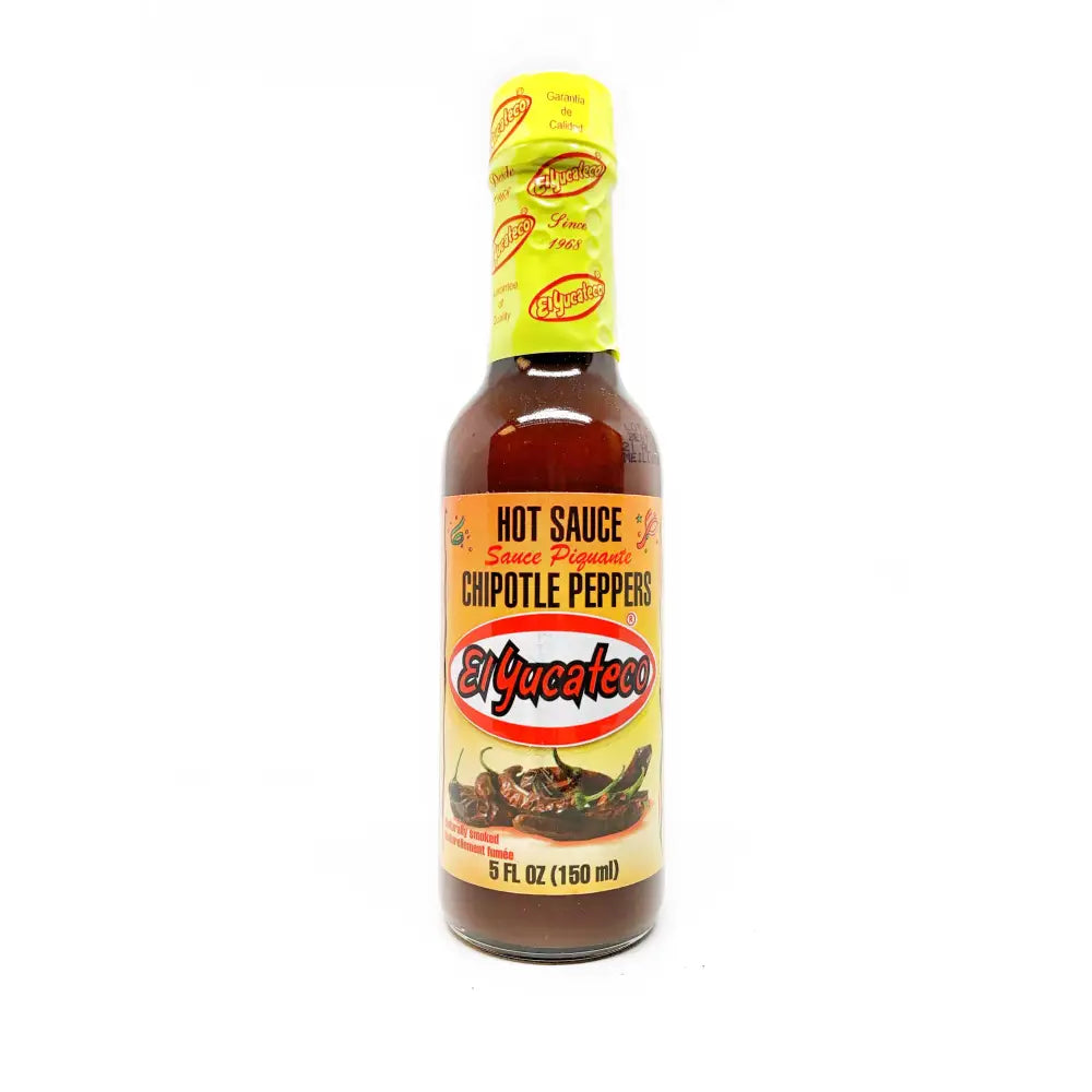El Yucateco Salsa Picante de Chile Chipotle Hot Sauce - Chilly Chiles El Yucateco Salsa Picante de Chile Chipotle Hot Sauce - Chilly Chiles
