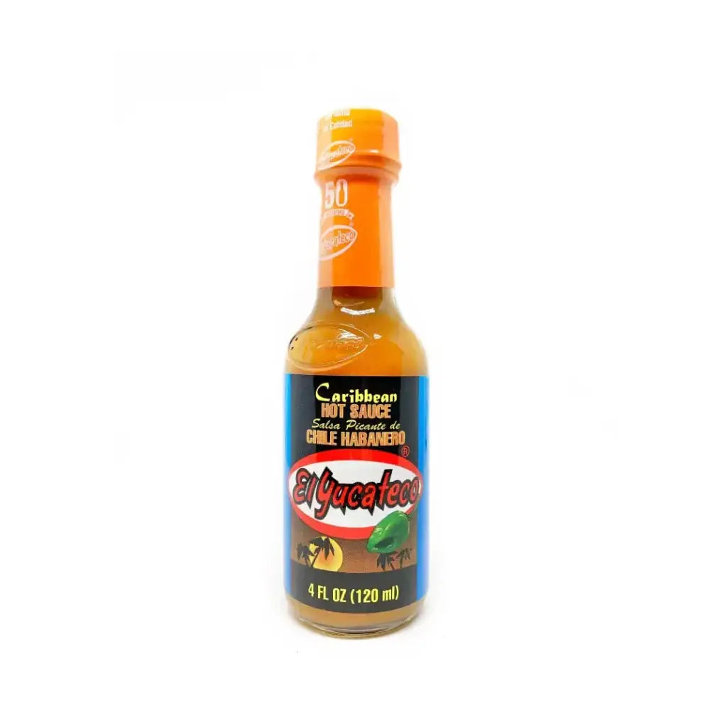 El Yucateco Salsa Picante de Chile Habanero Caribbean Hot Sauce - Hot Sauce