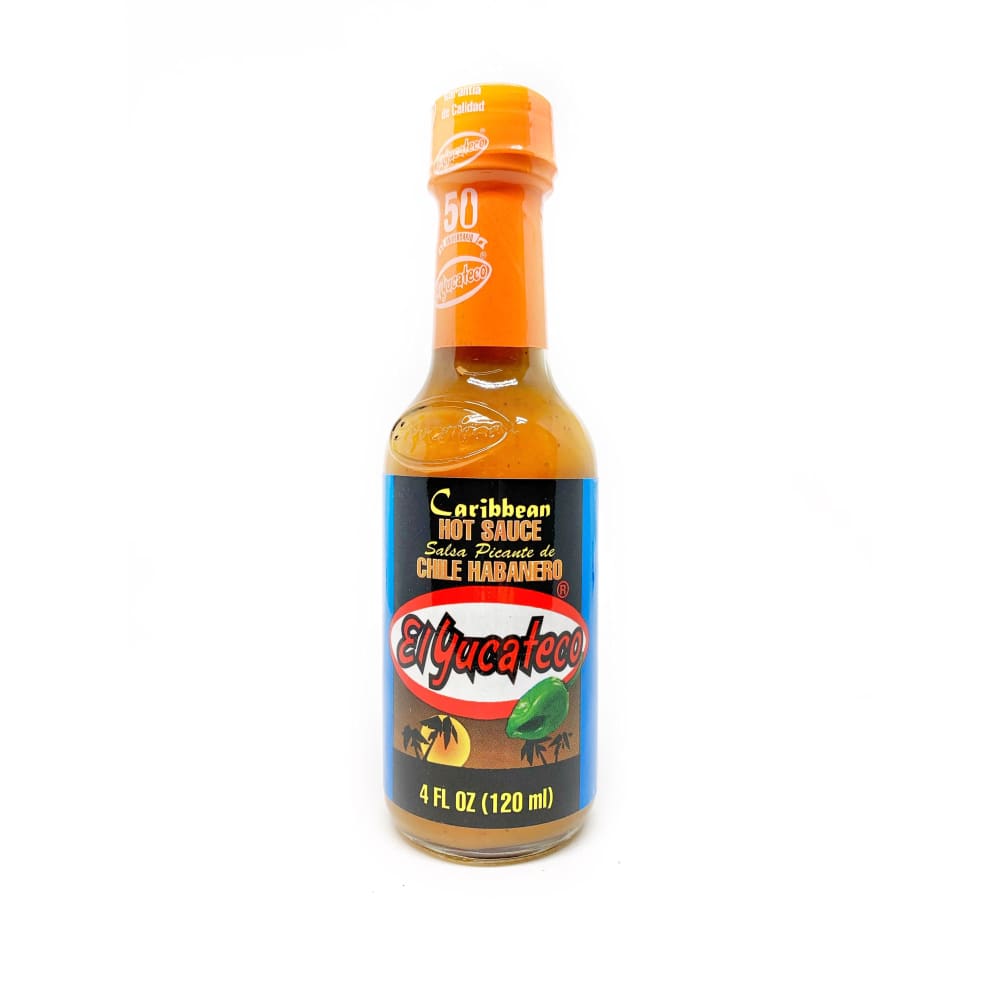 El Yucateco Salsa Picante de Chile Habanero Caribbean Hot Sauce
