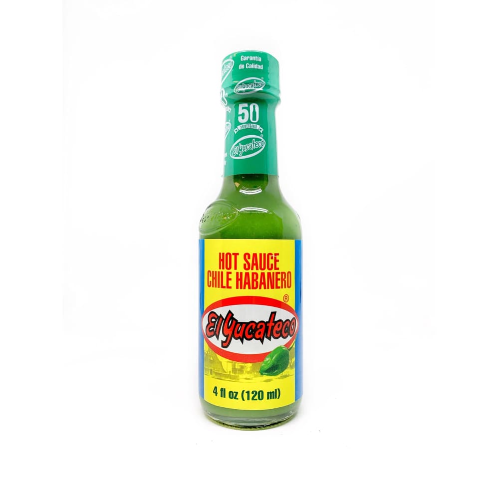 El Yucateco Salsa Picante de Chile Habanero Green Hot Sauce