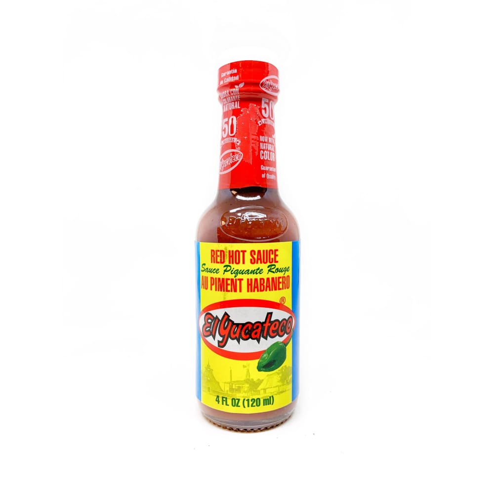 El Yucateco Salsa Picante de Chile Habanero Red Hot Sauce - Hot Sauce