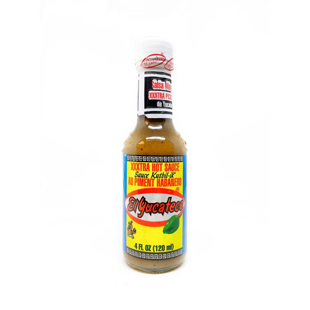 El Yucateco Salsa Picante De Chile Habanero Xxxtra Hot Habanero Hot Sauce Chilly Chiles 