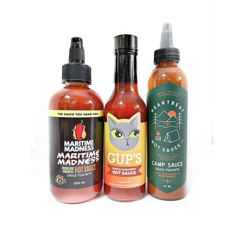 Elbows Up Canada 3pk Hot Sauce - Gift Set