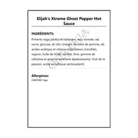Elijah’s Xtreme Ghost Pepper Hot Sauce - Hot Sauce