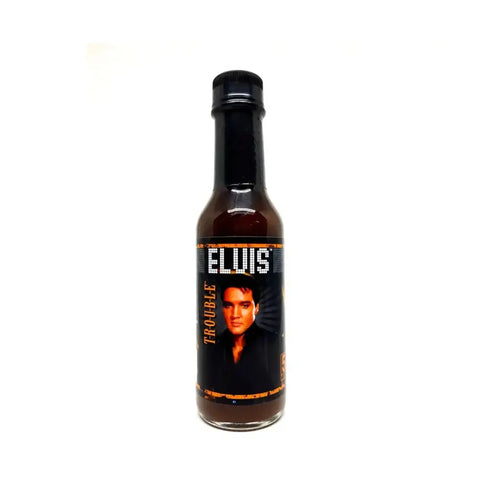 Elvis T-R-O-U-B-L-E Hot Sauce - Hot Sauce