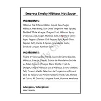 Empress Smoky Hibiscus Hot Sauce - Hot Sauce