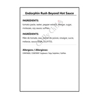 Endorphin Rush Beyond Hot Sauce - Hot Sauce