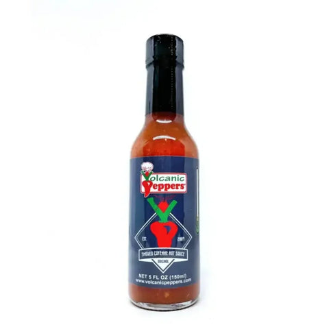 Volcanic Peppers Smoked Cayenne Hot Sauce - Main Image