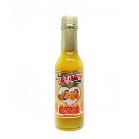 Marie Sharp's Orange Pulp Habanero Hot Sauce - Main Image