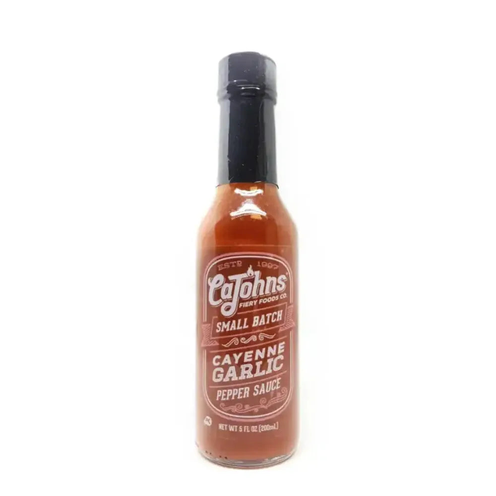 CaJohns Cayenne Garlic Small Batch Hot Sauce - Main Image