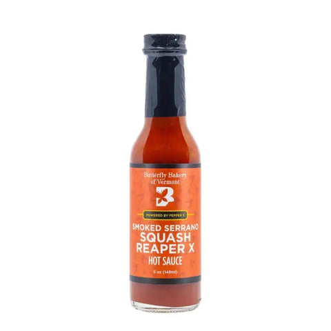 Butterfly Bakery Smoked Serrano Squash Reaper X Hot Sauce - Main Image