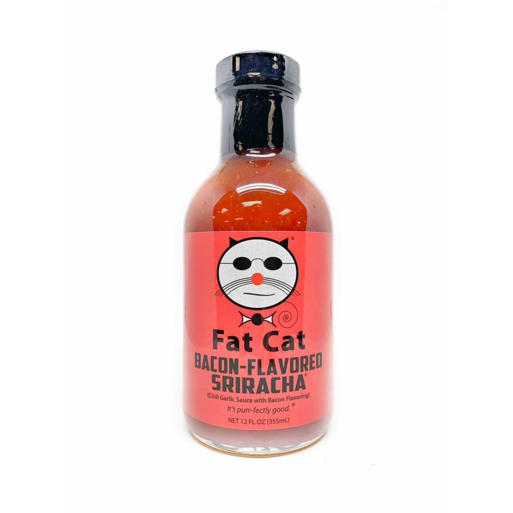 Fat Cat Bacon-Flavored Sriracha - Hot Sauce