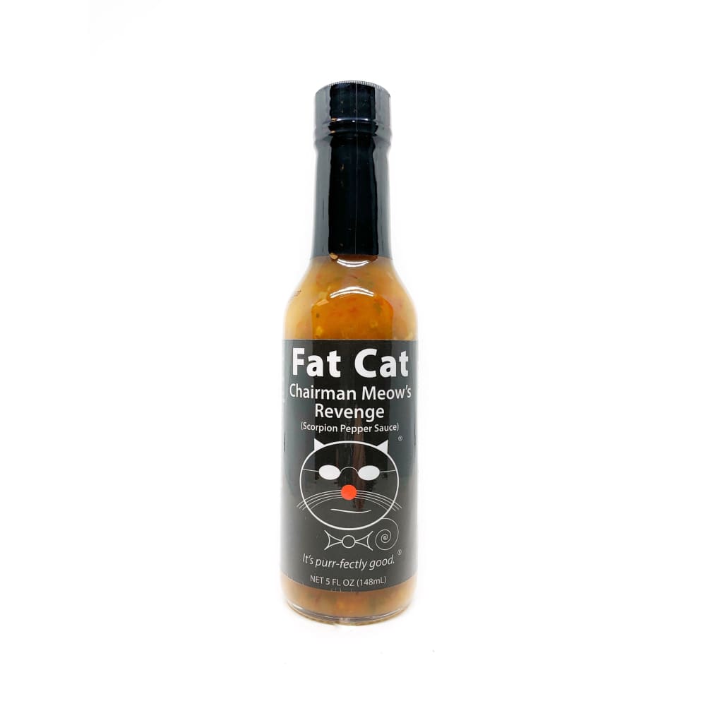 Fat Cat Chairman Meow’s Revenge Scorpion Pepper Hot Sauce - Hot Sauce