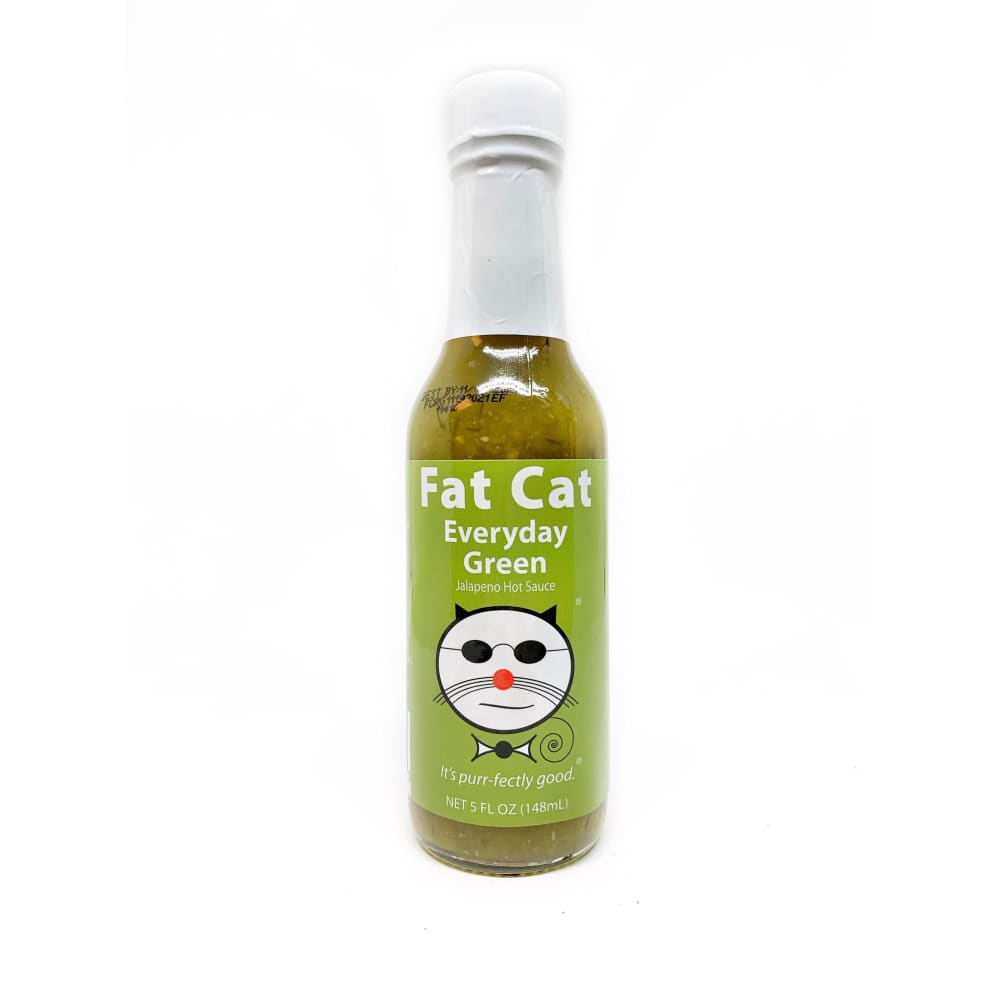 Fat Cat Everyday Green Jalapeno Hot Sauce - Hot Sauce
