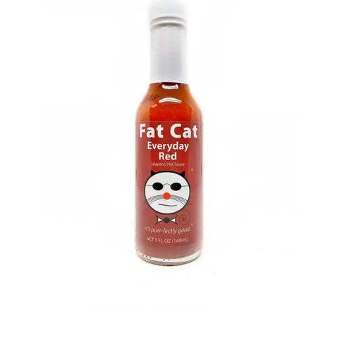Fat Cat Everyday Red Jalapeno Hot Sauce - Hot Sauce