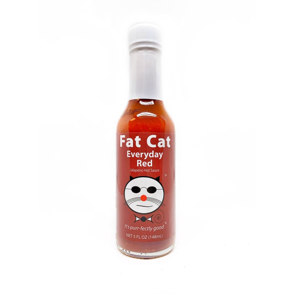 Fat Cat Everyday Red Jalapeno Hot Sauce - Hot Sauce