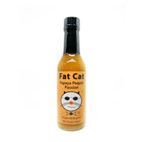 Fat Cat Papaya Pequin Passion Hot Sauce - Hot Sauce