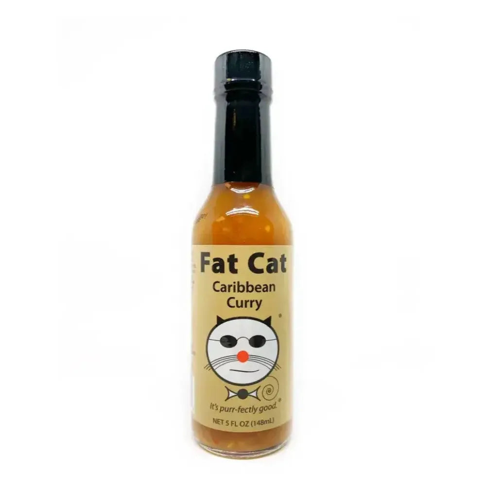 Fat Cat Caribbean Curry Hot Sauce - Main Image