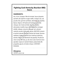 Fighting Cock Kentucky Bourbon BBQ Sauce - BBQ Sauce