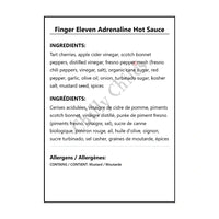 Finger Eleven Adrenaline Hot Sauce - Hot Sauce