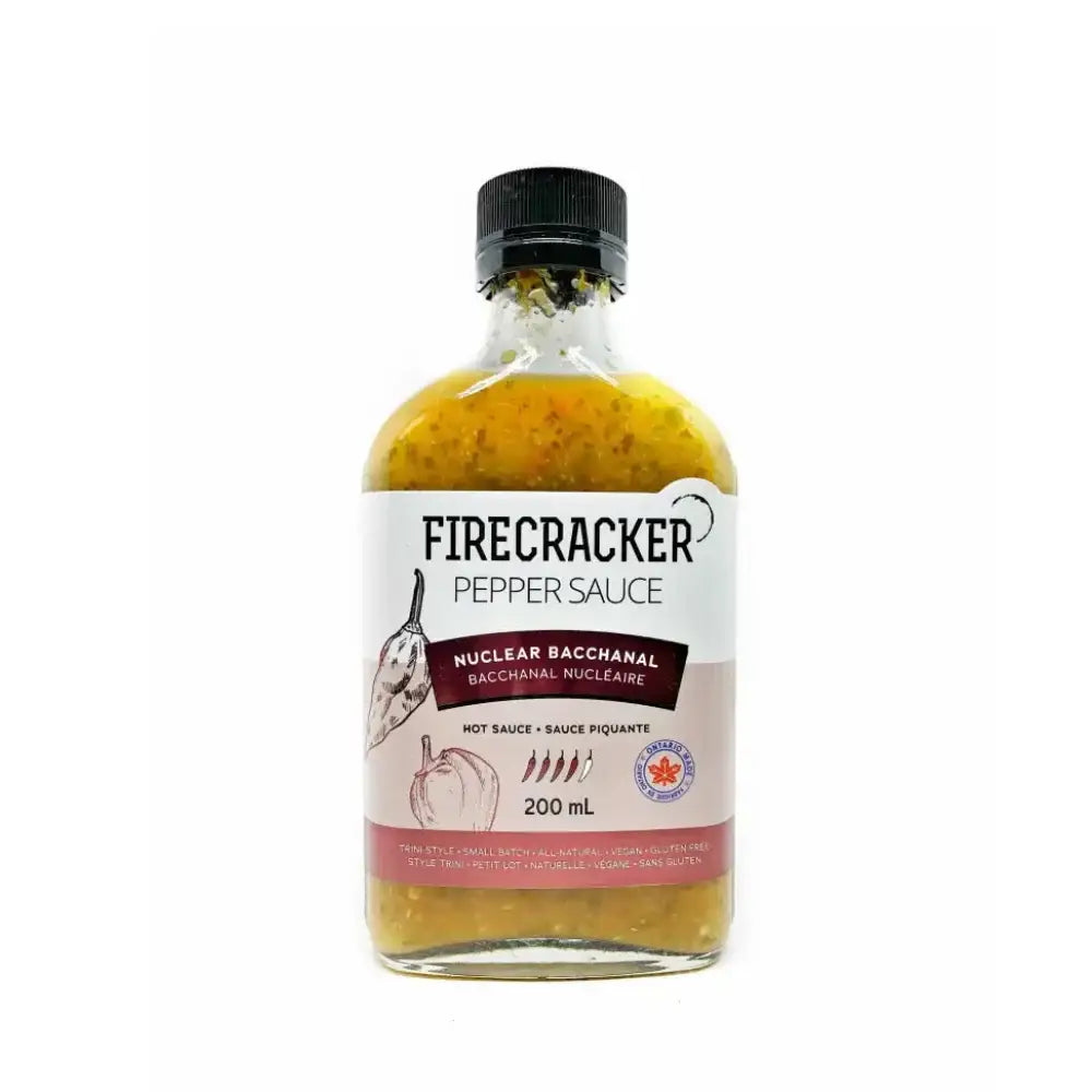 Firecracker Nuclear Bacchanal Hot Sauce - Hot Sauce