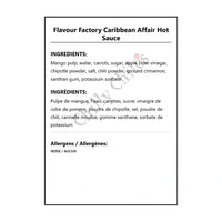 Flavour Factory Caribbean Affair Hot Sauce - Hot Sauce